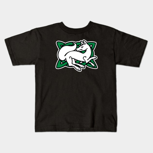 Celtic Vulpus Kids T-Shirt by VOLPEdesign